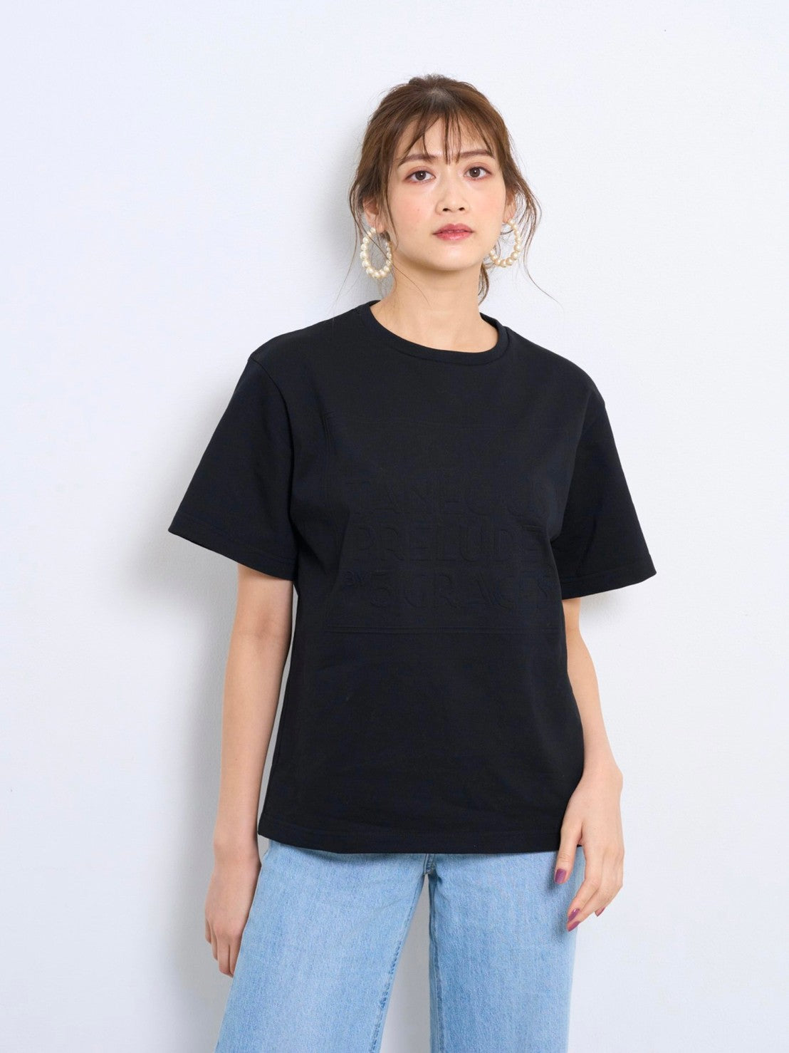 エンボスTシャツ