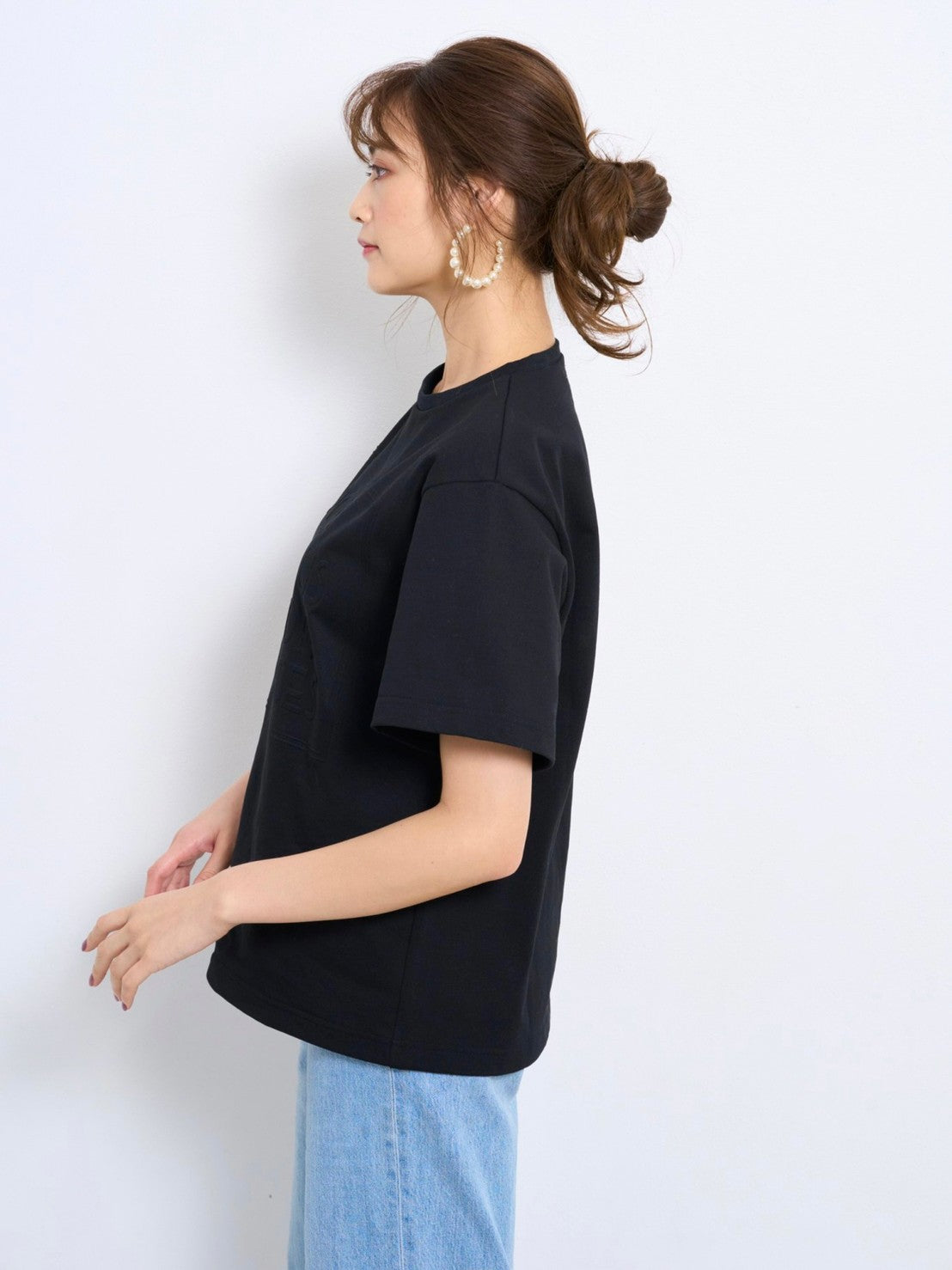 エンボスTシャツ