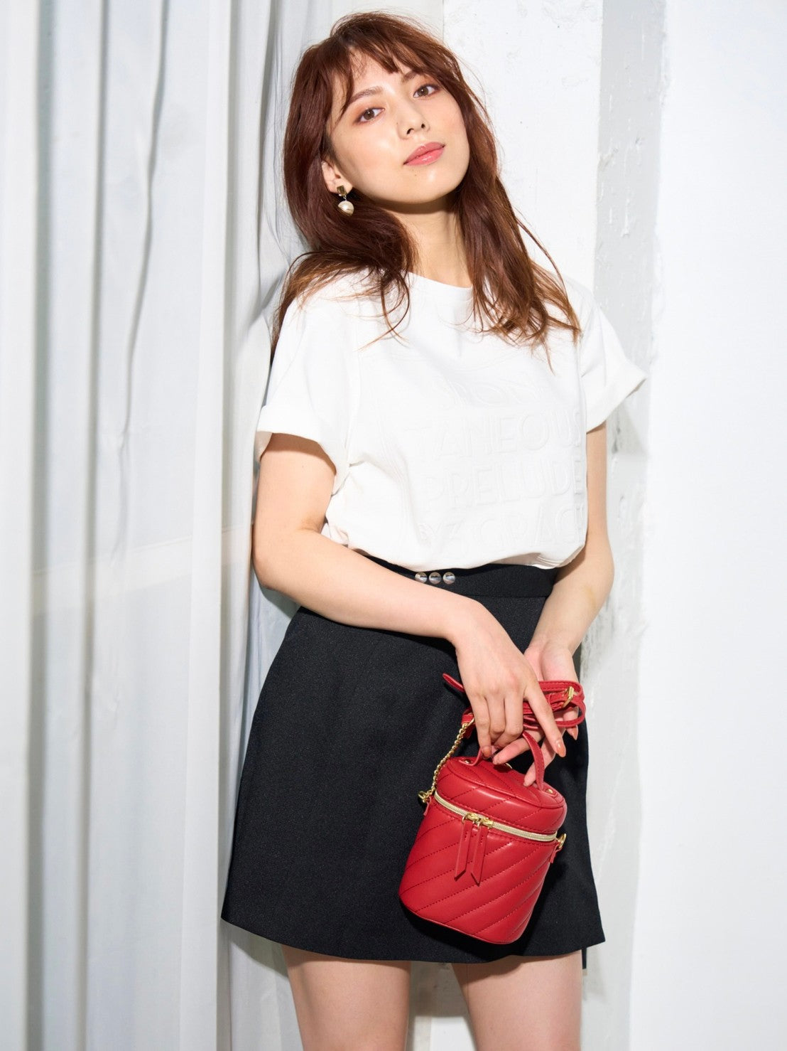 エンボスTシャツ